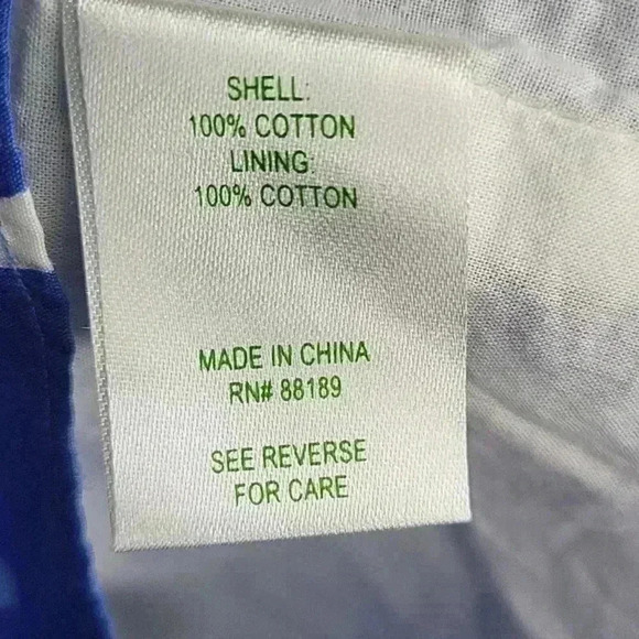 Lily Pulitzer Girls Strapless Dress Blue Green Pattern Size XS - Picture 7 of 7